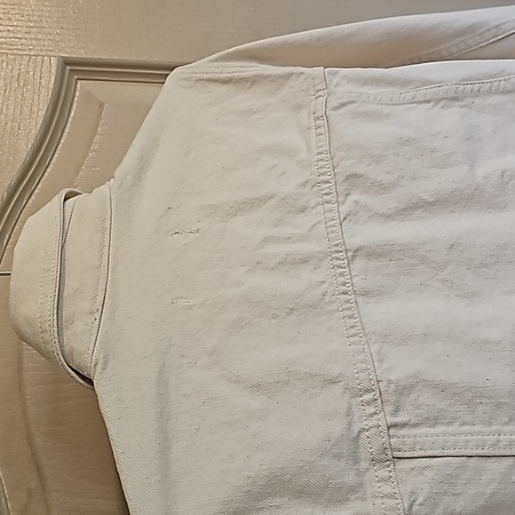 Maison Labiche PARIS small Ecru heart jean jacket 😍 ♥️ Anthropologie - Picture 8 of 8